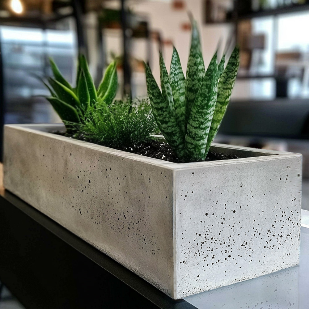 Кашпо прямугольное